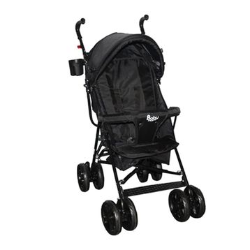 Babyhope Siyah Baston Bebek Arabası