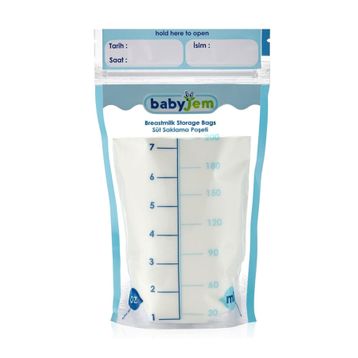 Babyjem 25 Adet Süt Saklama Poşeti