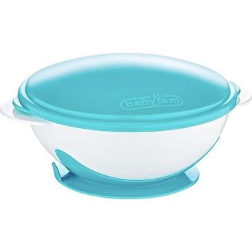 Babyjem 565 Mavi Vakumlu Mama Tabağı