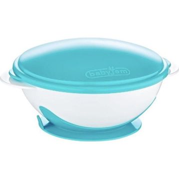 Babyjem 565 Mavi Vakumlu Mama Tabağı