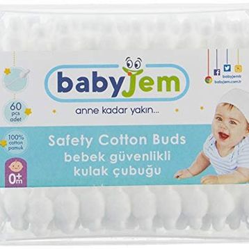 Babyjem 60 Adet Bebek Kulak Çubuğu