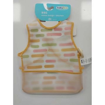 Babyjem 839 Pastel Leke Tutmaz Giymeli Önlük