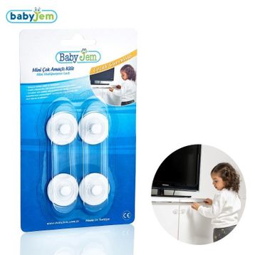 Babyjem ART-059 2 Adet Mini Çok Amaçlı Kilit