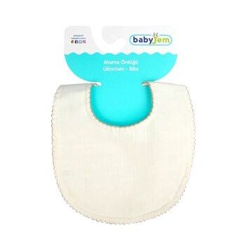 Babyjem ART-811 Ekru Müslin Bürümcük Önlük
