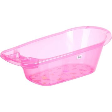 Babyjem Bebek Şeffaf Pembe Banyo Küveti