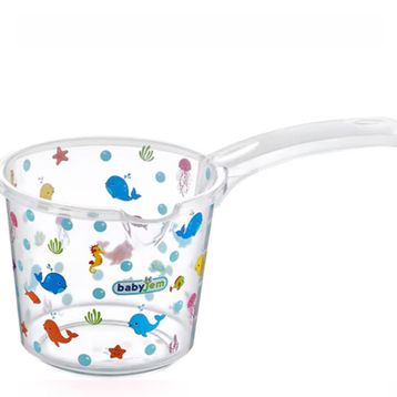 Babyjem Beyaz Bebek Banyo Maşrapası