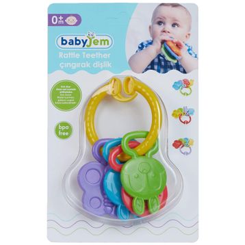 Babyjem Çıngırak Sarı Dişlik