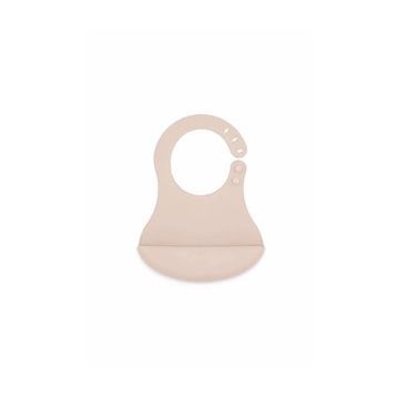 Babyjem Ekru Mini Silikon Önlük