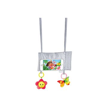 Babyjem Gri Puanlı Araç İçi Telefon Askılığı