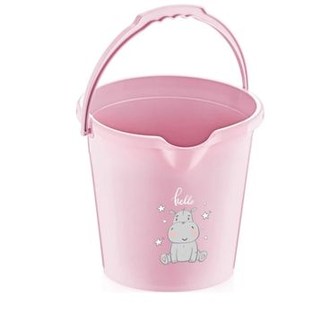 Babyjem Pembe Bebek Banyo Kovası