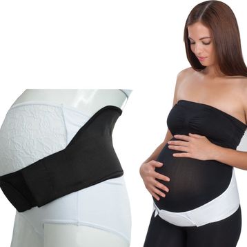 Babyjem Siyah Hamile Bel Destek Bandı