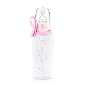 Babyjem Soft Pembe Büyük Şişe Kılıfı