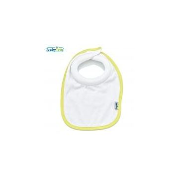 Babyjem Sünger Yakalı Sarı Havlu Mama Önlüğü