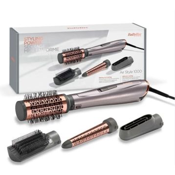 Babyliss AS136E Air Styler 1000 Hava Üflemeli Saç Şekillendirme Seti Teşhir-Outlet