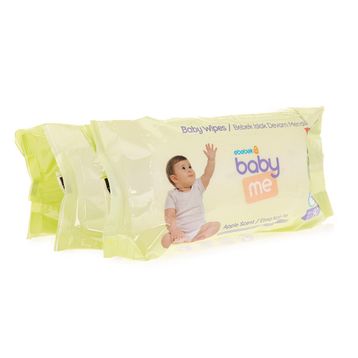 Baby&Me Elma Kokulu 3x90 Adet Islak Mendil