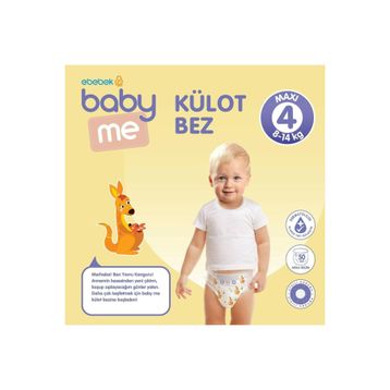 Baby&Me No:4 Maxi 50 Adet Külot Bebek Bezi