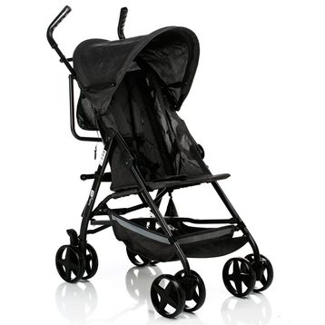 Baby&Plus Galaxy Up Koyu Gri 15 kg Baston Bebek Arabası