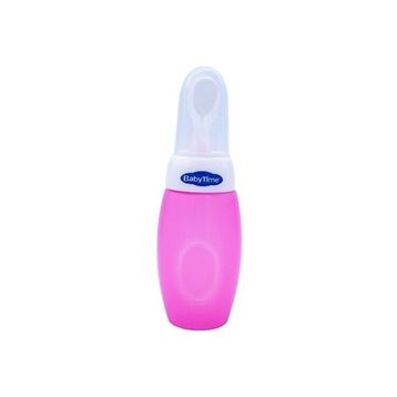 Babytime 225 ml Pembe Kaşıklı Biberon