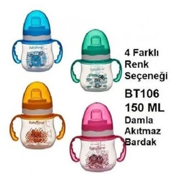 Babytime BT106 30 ml Damla Akıtmaz Kulplu Bardak
