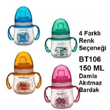Babytime BT106 30 ml Damla Akıtmaz Kulplu Bardak