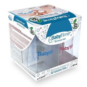 Babytime BT110 4x150 ml Süt Saklama Kabı
