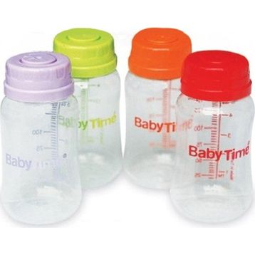 Babytime BT110 4x150 ml Süt Saklama Kabı