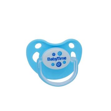 Babytime BT128-1 No:1 0-6 Ay Damaklı Mat Emzik