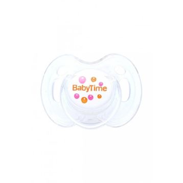 Babytime BT147-2 6-18 Ay Şeffaf Gövdeli Kiraz Uçlu Emzik