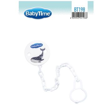 Babytime BT198 Beyaz Emzik Askısı