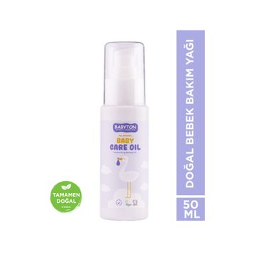 Babyton Baby Care Oil Doğal 50 ml Bebek Bakım Yağı