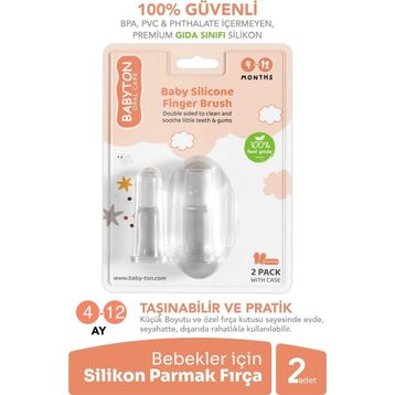 Babyton Silikon Parmak Bebek Diş Fırçası