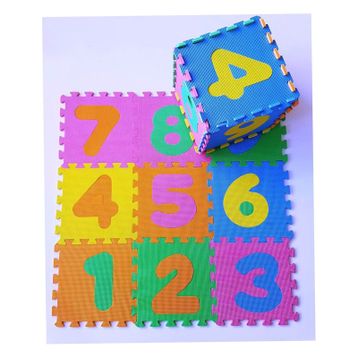 Baby&Toys Eva 10 Parça Puzzle Oyun Matı Numaralar