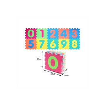 Baby&Toys Eva 10 Parça Puzzle Oyun Matı Numaralar