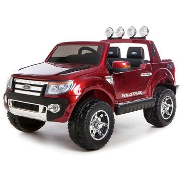 Baby&Toys Ford Ranger Kırmızı 12V Uzaktan Kumandalı Akülü Araba