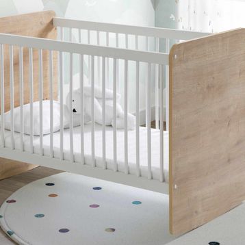 Babywhen BW-1021 Pratik Sallanır Kademeli 60x120 cm Ahşap Beşik