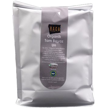 Baca Organik 1 kg Tam Beyaz Un