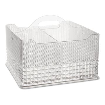 Baci Milano 20.8x20.8 cm Chic&Zen Kitchen Şeffaf Peçetelik