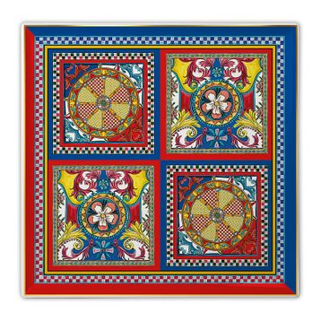 Baci Milano 30,5 cm x 30,5 CM Sole Mio Sunum Tabağı