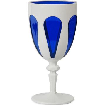 Baci Milano 555.01.01.0346 Aqua Bi Beyaz Mavi Color Kadeh