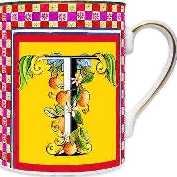 Baci Milano 555.01.01.0670 Ortigia T Harfli Mug