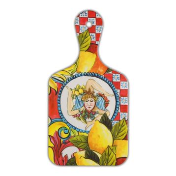 Baci Milano 555.01.01.0892 Sicily 13x25 cm Turuncu Kesme Tahtası