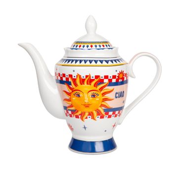 Baci Milano Dolce Vita Güneş 13 cm Desenli Çaydanlık