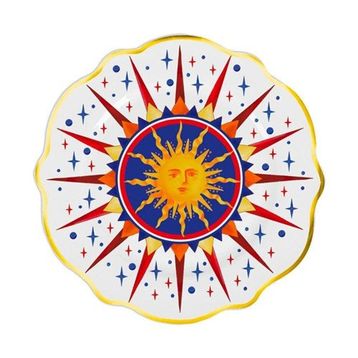 Baci Milano Dolce Vita Güneş Desenli 21 cm Tatlı Tabağı