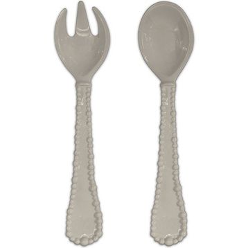 Baci Milano Joke Table Kitchen Melamin Kahverengi Salata Servislik