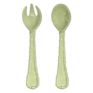 Baci Milano Joke Table Kitchen Melamin Yeşil Salata Servislik