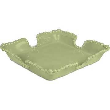 Baci Milano Joke Table Kitchen Yeşil Melamin Peçetelik