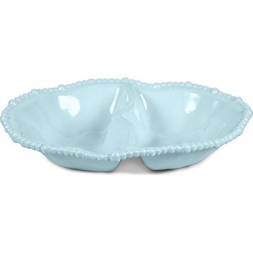 Baci Milano Joke Table&Kitchen Melamin 2'li Aqua Bölmeli Tabak