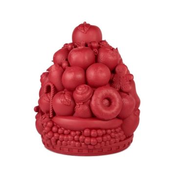 Baci Milano Le Rouge 24x28 cm Kırmızı Dekoratif Meyve Sepeti