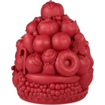 Baci Milano Le Rouge 24x28 cm Kırmızı Dekoratif Meyve Sepeti