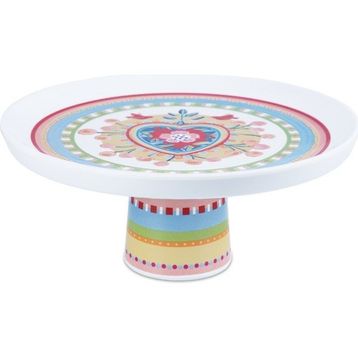 Baci Milano Mamma Mia 21x7 CM Kalp Desenli Sunum Tabağı
